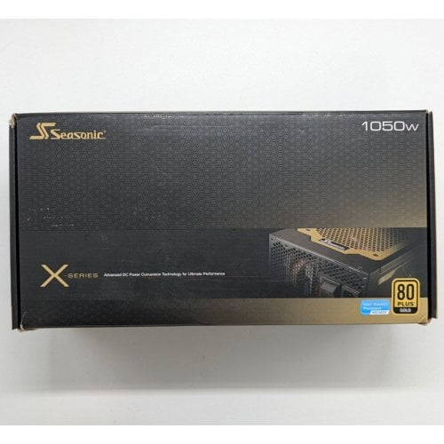 Блок живлення Seasonic X-1050W (SS-1050XM) (Відновлено продавцем, 691865) купити з перевіркою сумісності: огляд, характеристики, ціна у Києві, Львові, Вінниці, Хмельницькому, Івано-Франківську, Україні | інтернет-магазин TELEMART.UA фото