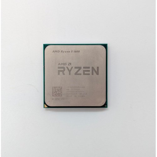 Купить Процессор AMD Ryzen 5 1600 3.2(3.6)GHz sAM4 Tray (YD1600BBM6IAF) (Восстановлено продавцом, 691867) с проверкой совместимости: обзор, характеристики, цена в Киеве, Днепре, Одессе, Харькове, Украине | интернет-магазин TELEMART.UA фото