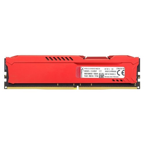 Продати ОЗП Kingston DDR4 64GB (4x16GB) 2133Mhz HyperX Fury Red (HX421C14FRK4/64) за Trade-In у інтернет-магазині Телемарт - Київ, Дніпро, Україна фото
