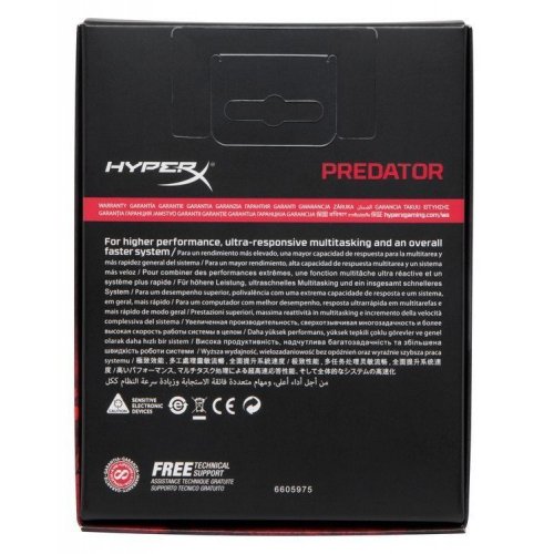 Продати ОЗП Kingston DDR4 32GB (4x8GB) 2600Mhz HyperX Predator (HX426C13PB3K4/32) за Trade-In у інтернет-магазині Телемарт - Київ, Дніпро, Україна фото