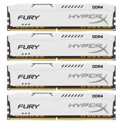 ОЗП Kingston DDR4 64GB (4x16GB) 2133Mhz HyperX Fury White (HX421C14FWK4/64)