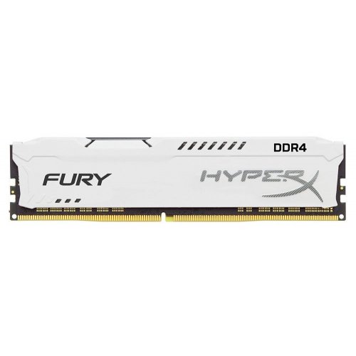Продать ОЗУ Kingston DDR4 64GB (4x16GB) 2400Mhz HyperX Fury White (HX424C15FWK4/64) по Trade-In интернет-магазине Телемарт - Киев, Днепр, Украина фото