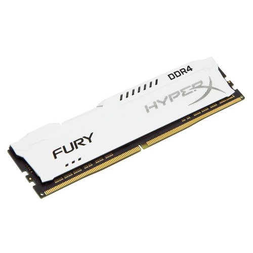 Продать ОЗУ Kingston DDR4 64GB (4x16GB) 2400Mhz HyperX Fury White (HX424C15FWK4/64) по Trade-In интернет-магазине Телемарт - Киев, Днепр, Украина фото