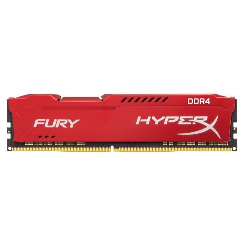 Продати ОЗП Kingston DDR4 64GB (4x16GB) 2666Mhz HyperX Fury Red (HX426C16FRK4/64) за Trade-In у інтернет-магазині Телемарт - Київ, Дніпро, Україна фото