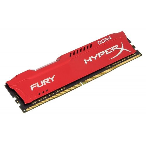 Продати ОЗП Kingston DDR4 64GB (4x16GB) 2666Mhz HyperX Fury Red (HX426C16FRK4/64) за Trade-In у інтернет-магазині Телемарт - Київ, Дніпро, Україна фото
