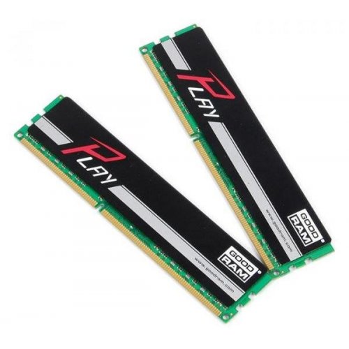 Фото ОЗП GoodRAM DDR3 4GB (2x2GB) 1866Mhz Play Black (GY1866D364L9/4GDC)