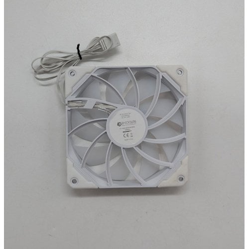 Кулер для корпуса ID-Cooling TF 12025 ARGB Reverse Snow (TF-12025-ARGB-SNOW REVERSE) (Відновлено продавцем, 692166) купити з перевіркою сумісності: огляд, характеристики, ціна у Києві, Львові, Вінниці, Хмельницькому, Івано-Франківську, Україні | інтернет-магазин TELEMART.UA фото