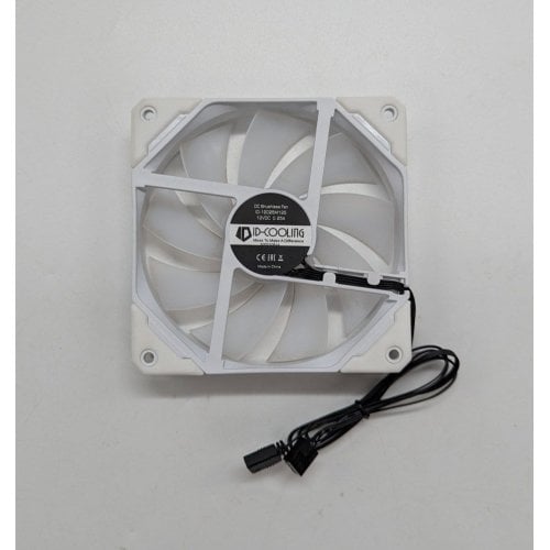 Кулер для корпуса ID-Cooling TF 12025 ARGB-Snow (TF-12025-ARGB-SNOW) (Відновлено продавцем, 692177) купити з перевіркою сумісності: огляд, характеристики, ціна у Києві, Львові, Вінниці, Хмельницькому, Івано-Франківську, Україні | інтернет-магазин TELEMART.UA фото