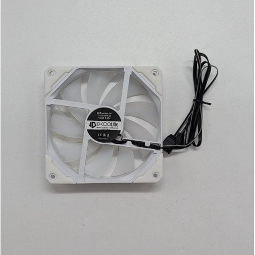 Купить Кулер для корпуса ID-Cooling TF 12025 ARGB-Snow (TF-12025-ARGB-SNOW) (Восстановлено продавцом, 692180) с проверкой совместимости: обзор, характеристики, цена в Киеве, Днепре, Одессе, Харькове, Украине | интернет-магазин TELEMART.UA фото