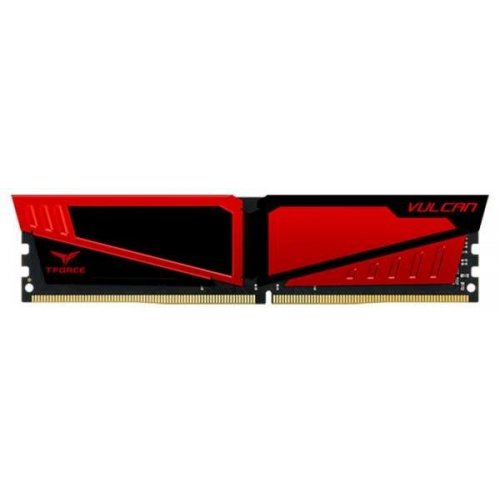 Продати ОЗП Team DDR4 4GB 2400Mhz T-Force Vulcan Red (TLRED44G2400HC1401) за Trade-In у інтернет-магазині Телемарт - Київ, Дніпро, Україна фото