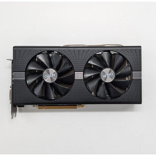 Відеокарта Sapphire Radeon RX 580 NITRO+ 8192MB (11265-01-20G) (Відновлено продавцем, 692472) купити з перевіркою сумісності: огляд, характеристики, ціна у Києві, Львові, Вінниці, Хмельницькому, Івано-Франківську, Україні | інтернет-магазин TELEMART.UA фото