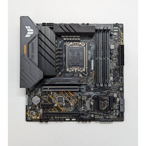 Купить Материнская плата Asus TUF GAMING B660M-PLUS D4 (s1700, Intel B660) (Восстановлено продавцом, 692482) с проверкой совместимости: обзор, характеристики, цена в Киеве, Днепре, Одессе, Харькове, Украине | интернет-магазин TELEMART.UA фото