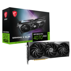 Уцінка відеокарта MSI GeForce RTX 4070 SUPER GAMING X SLIM 12228MB (RTX 4070 SUPER 12G GAMING X SLIM) (Сліди використання, 692488)