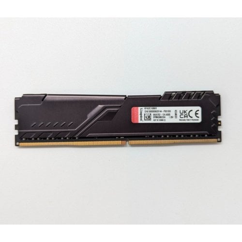 Купить Озу Kingston DDR4 8GB 3200Mhz FURY Beast Black (KF432C16BB/8) (Восстановлено продавцом, 692542) с проверкой совместимости: обзор, характеристики, цена в Киеве, Днепре, Одессе, Харькове, Украине | интернет-магазин TELEMART.UA фото