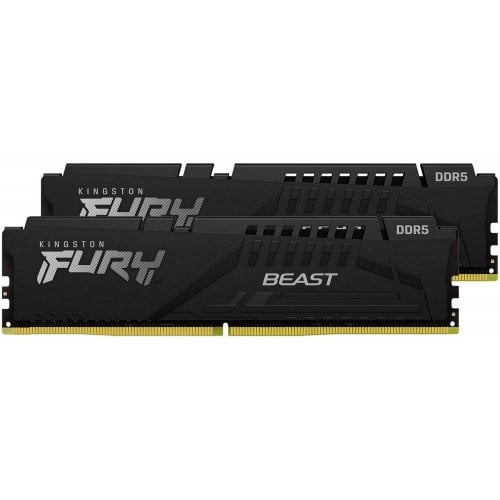 Купить Озу Kingston DDR5 16GB (2x8GB) 6000Mhz FURY Beast (KF560C36BBEK2-16) (Восстановлено продавцом, 692546) с проверкой совместимости: обзор, характеристики, цена в Киеве, Днепре, Одессе, Харькове, Украине | интернет-магазин TELEMART.UA фото