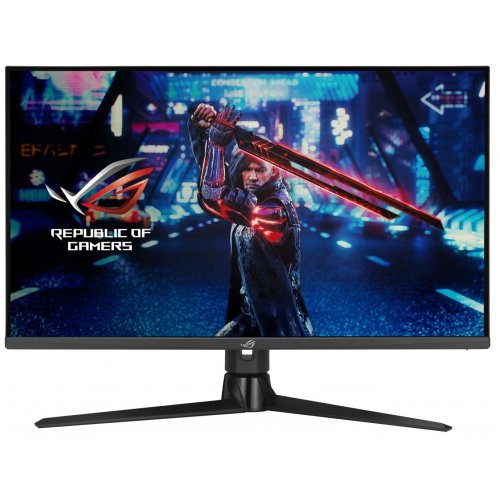 Купить Уценка монитор Asus 32" ROG Strix XG32AQ (90LM08A0-B01170) Black (Повреждена упаковка, 692552) - цена в Харькове, Киеве, Днепре, Одессе
в интернет-магазине Telemart фото