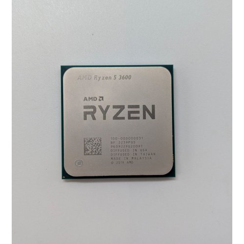 Купить Процессор AMD Ryzen 5 3600 3.6(4.2)GHz 32MB sAM4 Tray (100-000000031) (Восстановлено продавцом, 692566) с проверкой совместимости: обзор, характеристики, цена в Киеве, Днепре, Одессе, Харькове, Украине | интернет-магазин TELEMART.UA фото