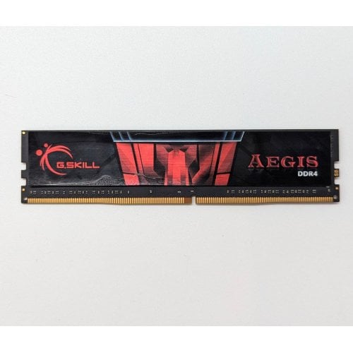 Купить Озу G.Skill DDR4 8GB 3000Mhz Aegis (F4-3000C16S-8GISB) (Восстановлено продавцом, 692604) с проверкой совместимости: обзор, характеристики, цена в Киеве, Днепре, Одессе, Харькове, Украине | интернет-магазин TELEMART.UA фото