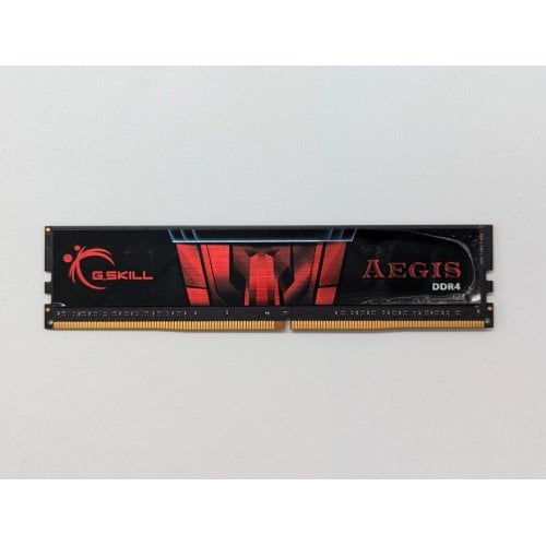 Купить Озу G.Skill DDR4 8GB 3000Mhz Aegis (F4-3000C16S-8GISB) (Восстановлено продавцом, 692606) с проверкой совместимости: обзор, характеристики, цена в Киеве, Днепре, Одессе, Харькове, Украине | интернет-магазин TELEMART.UA фото