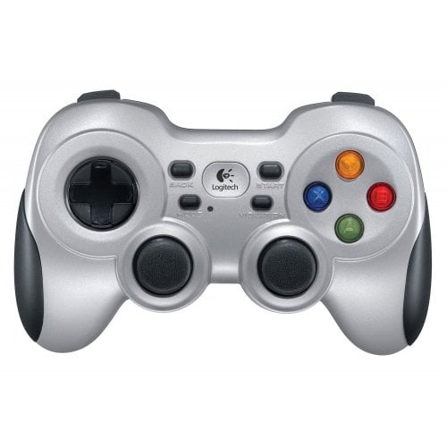 Купить Уценка геймпад Logitech Gamepad F710 (940-000145) White/Grey (Пошкоджено пакування, 692617) - цена в Харькове, Киеве, Днепре, Одессе
в интернет-магазине Telemart фото