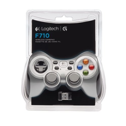 Купить Уценка геймпад Logitech Gamepad F710 (940-000145) White/Grey (Пошкоджено пакування, 692617) - цена в Харькове, Киеве, Днепре, Одессе
в интернет-магазине Telemart фото