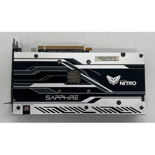 Відеокарта Sapphire Radeon RX 470 NITRO+ 4096MB (11256-01-20G) (Відновлено продавцем, 692793) купити з перевіркою сумісності: огляд, характеристики, ціна у Києві, Львові, Вінниці, Хмельницькому, Івано-Франківську, Україні | інтернет-магазин TELEMART.UA фото