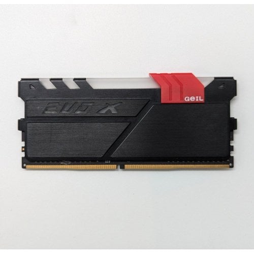 Купить Озу Geil DDR4 8GB 3200Mhz EVO X RGB (GEX48GB3200C16DC) (Восстановлено продавцом, 692800) с проверкой совместимости: обзор, характеристики, цена в Киеве, Днепре, Одессе, Харькове, Украине | интернет-магазин TELEMART.UA фото