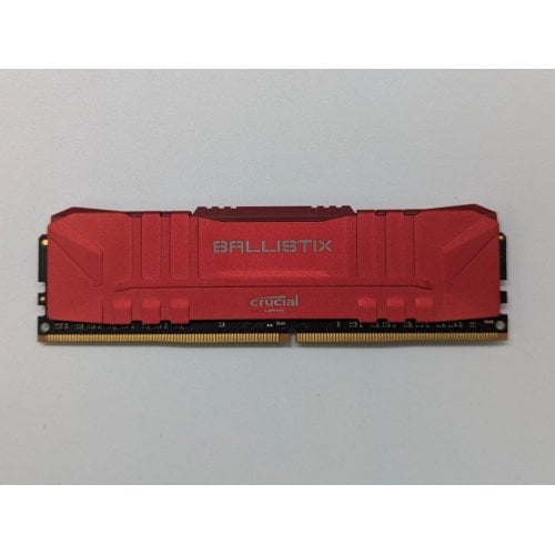 Озп Crucial DDR4 8GB 3200Mhz Ballistix Red (BL8G32C16U4R) (Відновлено продавцем, 692804) купити з перевіркою сумісності: огляд, характеристики, ціна у Києві, Львові, Вінниці, Хмельницькому, Івано-Франківську, Україні | інтернет-магазин TELEMART.UA фото