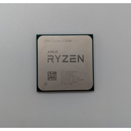 Купить Процессор AMD Ryzen 5 5600 3.5(4.4)GHz 32MB sAM4 Box (100-100000927BOX) (Восстановлено продавцом, 692807) с проверкой совместимости: обзор, характеристики, цена в Киеве, Днепре, Одессе, Харькове, Украине | интернет-магазин TELEMART.UA фото