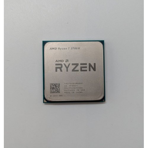 Купить Процессор AMD Ryzen 7 2700X 3.7(4.3)GHz 16MB sAM4 Tray (YD270XBGAFMPK) (Восстановлено продавцом, 692819) с проверкой совместимости: обзор, характеристики, цена в Киеве, Днепре, Одессе, Харькове, Украине | интернет-магазин TELEMART.UA фото