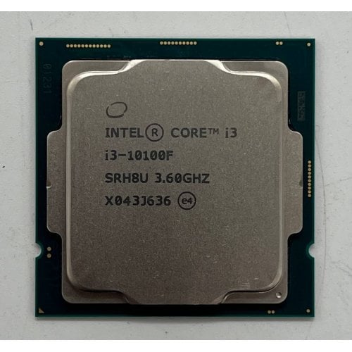 Купить Процессор Intel Core i3-10100F 3.6(4.3)GHz 6MB s1200 Tray (CM8070104291318) (Восстановлено продавцом, 692860) с проверкой совместимости: обзор, характеристики, цена в Киеве, Днепре, Одессе, Харькове, Украине | интернет-магазин TELEMART.UA фото