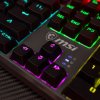 Фото Клавиатура MSI FORGE GK310 Mechanical Red Switches Black