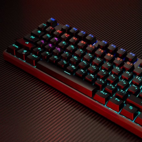 Фото Клавиатура MSI FORGE GK310 Mechanical Red Switches Black