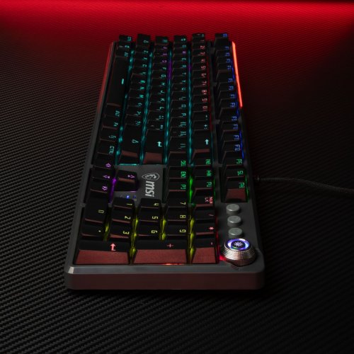 Фото Клавіатура MSI FORGE GK310 Mechanical Red Switches Black