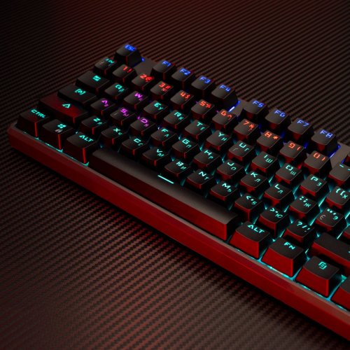 Фото Клавіатура MSI FORGE GK310 Mechanical Red Switches Black