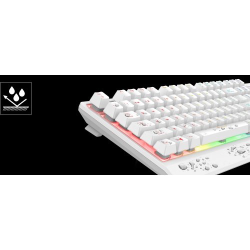 Купити Клавіатура MSI VIGOR GK30 Mech.Membrane White - ціна в Києві, Львові, Вінниці, Хмельницькому, Франківську, Україні | інтернет-магазин TELEMART.UA фото