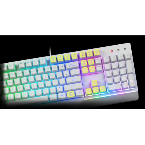 Купити Клавіатура MSI VIGOR GK30 Mech.Membrane White - ціна в Києві, Львові, Вінниці, Хмельницькому, Франківську, Україні | інтернет-магазин TELEMART.UA фото