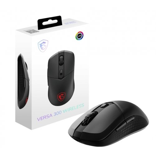 Купить Мышка MSI VERSA 300 Wireless Black - цена в Харькове, Киеве, Днепре, Одессе
в интернет-магазине Telemart фото