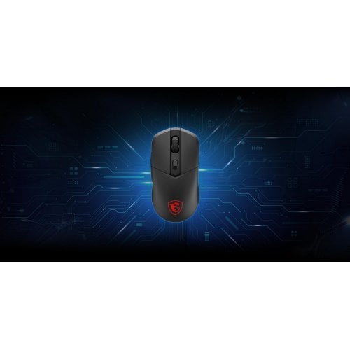 Купить Мышка MSI VERSA 300 Elite Wireless Black - цена в Харькове, Киеве, Днепре, Одессе
в интернет-магазине Telemart фото