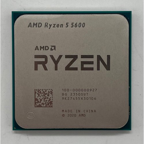 Купить Процессор AMD Ryzen 5 5600 3.5(4.4)GHz 32MB sAM4 Tray (100-000000927) (Восстановлено продавцом, 693218) с проверкой совместимости: обзор, характеристики, цена в Киеве, Днепре, Одессе, Харькове, Украине | интернет-магазин TELEMART.UA фото