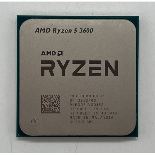 Купить Процессор AMD Ryzen 5 3600 3.6(4.2)GHz 32MB sAM4 Tray (100-000000031) (Восстановлено продавцом, 693262) с проверкой совместимости: обзор, характеристики, цена в Киеве, Днепре, Одессе, Харькове, Украине | интернет-магазин TELEMART.UA фото