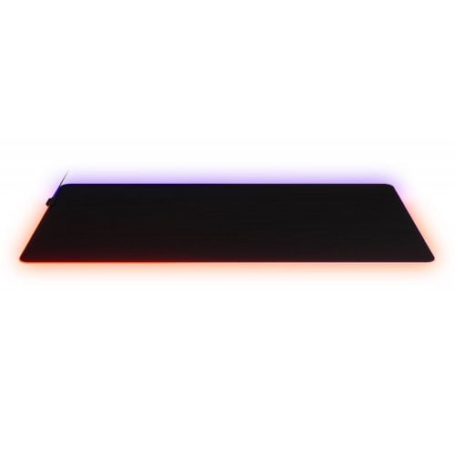 Купить Коврик для мышки SteelSeries QcK Prism 3XL Cloth Etail RGB (63512) Black - цена в Харькове, Киеве, Днепре, Одессе
в интернет-магазине Telemart фото