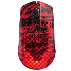 Мышка SteelSeries Aerox 3 Wireless RGB Faze Clan Edition (62609) Red/Black / 18000 DPI / 1000 Гц / SteelSeries