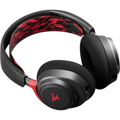 Купити Навушники SteelSeries Arctis Nova 7 Wireless Faze Clan (61556) Black/Red - ціна в Києві, Львові, Вінниці, Хмельницькому, Франківську, Україні | інтернет-магазин TELEMART.UA фото