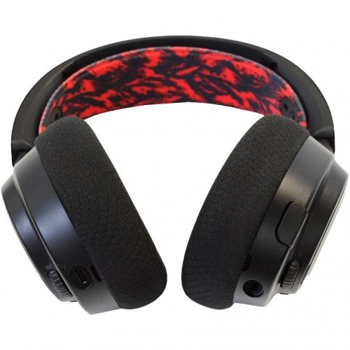 Купити Навушники SteelSeries Arctis Nova 7 Wireless Faze Clan (61556) Black/Red - ціна в Києві, Львові, Вінниці, Хмельницькому, Франківську, Україні | інтернет-магазин TELEMART.UA фото