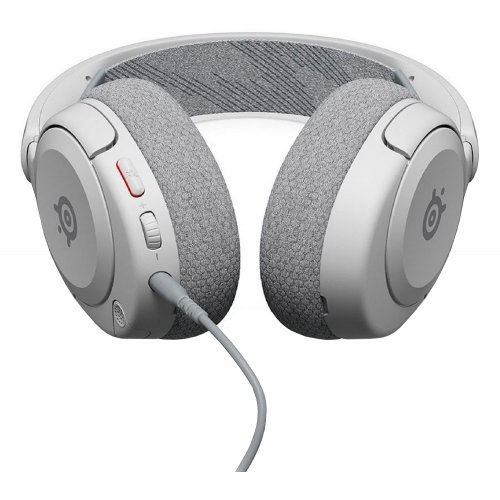 Купити Навушники SteelSeries Arctis Nova 1P (61612) White - ціна в Києві, Львові, Вінниці, Хмельницькому, Франківську, Україні | інтернет-магазин TELEMART.UA фото