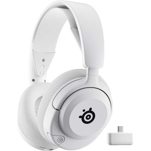 Купити Навушники SteelSeries Arctis Nova 5 Wireless MultiPlatform (61671) White - ціна в Києві, Львові, Вінниці, Хмельницькому, Франківську, Україні | інтернет-магазин TELEMART.UA фото