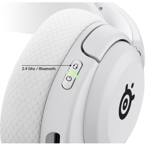 Купити Навушники SteelSeries Arctis Nova 5 Wireless MultiPlatform (61671) White - ціна в Києві, Львові, Вінниці, Хмельницькому, Франківську, Україні | інтернет-магазин TELEMART.UA фото