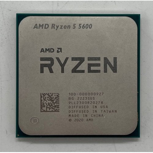 Купить Процессор AMD Ryzen 5 5600 3.5(4.4)GHz 32MB sAM4 Tray (100-000000927) (Восстановлено продавцом, 693524) с проверкой совместимости: обзор, характеристики, цена в Киеве, Днепре, Одессе, Харькове, Украине | интернет-магазин TELEMART.UA фото