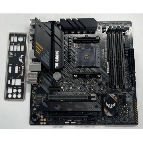 Купить Материнская плата Asus TUF GAMING B550M-PLUS (sAM4, AMD B550) (Восстановлено продавцом, 693525) с проверкой совместимости: обзор, характеристики, цена в Киеве, Днепре, Одессе, Харькове, Украине | интернет-магазин TELEMART.UA фото